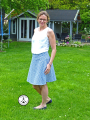 Lillesol Women No. 66 A-Linien-Rock Alba paper pattern, Duits