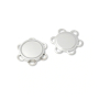 Bouton magnétique à coudre, 25 mm, couleur argent