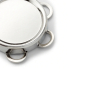 Bouton magnétique à coudre, 25 mm, couleur argent