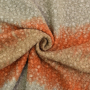 Tissu bouclette effet dégradé, orange