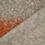 Tissu bouclette effet dégradé, orange