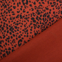 Coat fabric Glasgow Leo, donkerterracotta