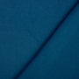 Tissu viscose polyester pour manteau uni, bleu pétrole foncé