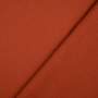 Tissu viscose polyester pour manteau uni, rouge rouille