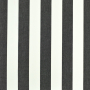 Zonweringdoek / outdoorstof, 160 cm, antracietgrijs gemêleerd, wit