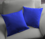 Zonweringdoek / outdoorstof uni, 160 cm, blauw