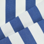 Awning / outdoor fabric, 160 cm, blue / white
