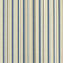 Toile store banne extérieur 160cm déperlant, à fines rayures, beige-bleu-blanc