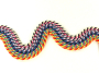 Cordon de serrage coton 1,2cm/ cordon sweat multicolore, bleu foncé