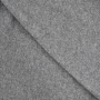 Merino wol fleece uni, grijs