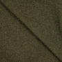 Merino Wollen fleece uni, olijfgroen