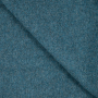 Merino wol fleece uni, petrol