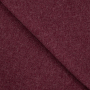 Merino wol fleece uni, wijnrood