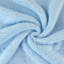 Micro Plüschstoff, babyblau