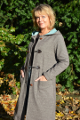 Miou Miou jas en mantel Danielle, knippatroon A5, Duits