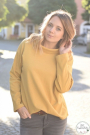Patron de couture Miou Miou pull Oversize Elissa, format A5, en allemand