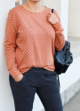 Patron de couture Miou Miou pull Oversize Elissa, format A5, en allemand