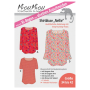 Miou Miou Shirtblouse Nellie, modèle de coupe, en allemand