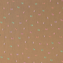 Katoenen mousseline double gauze Butterfly, lichtbruin