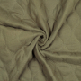 Muslin Quilt fabric, light olive green