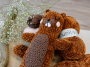 myboshi amigurumi velvet wool Beaver 100g