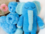 myboshi Amigurumi Samt Wolle Elefant 100g