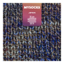 myboshi mysocks 4-thread sock yarn Jepsen 100g, grey-navy blue
