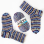 myboshi mysocks 4-thread sock yarn Nielsen 100g, blue-multicolour