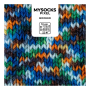 myboshi mysocks Pixel 6-fädige Sockenwolle Booker 150g, blau-grün