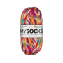 myboshi mysocks Pixel 6-fädige Sockenwolle Spark 150g, multicolor