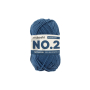 Pelote de laine coton & kapok myboshi No.2 laine d'été, 50g, myrtille