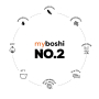 myboshi No.2 Vegan zomerwol 50g, snoep paars