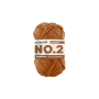 Pelote de laine coton & kapok myboshi No.2 laine d'été, 50g, caramel