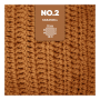 Pelote de laine coton & kapok myboshi No.2 laine d'été, 50g, caramel
