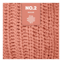 Pelote de laine coton & kapok myboshi No.2 laine d'été, 50g, rouge