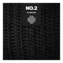 Pelote de laine coton & kapok myboshi No.2 laine d'été, 50g, noir