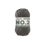 Pelote de laine coton & kapok myboshi No.2 laine d'été, 50g, gris d'encre