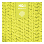 Pelote de laine merino & polyacrylique myboshi No.1, 50g, jaune fluo