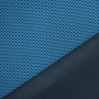 3D mesh stof met geweven achterkant, turquoise