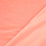 Tissu nicki polaire stretch polyester Eva, abricot