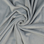 Tissu nicki polaire stretch polyester Eva, gris