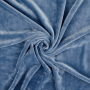 Nicky velours Ice Velvet Cloudy, jeansblauw