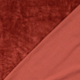 Nicky velours Ice Velvet Cloudy, roestrood