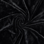 Nicki fabric Ice Velvet Cloudy, black