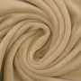 Tissu nicki jersey velours coton Sandrine, beige clair