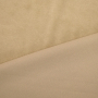 Tissu nicki jersey velours coton Sandrine, beige clair