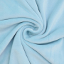 Tissu nicki jersey velours coton Sandrine, bleu clair