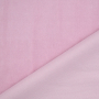 Nicky velours uni, roze