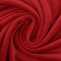 Nicky velours uni, signaalrood