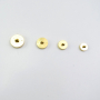 Achtersteekknoop Set emblem, goudkleurig 40 pcs.